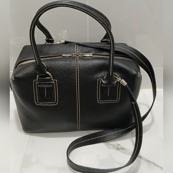 Tod's Handbags - SALE 🛑 TOD'S Vintage Leather 2way Mini Boston Bag With Strap EUC
